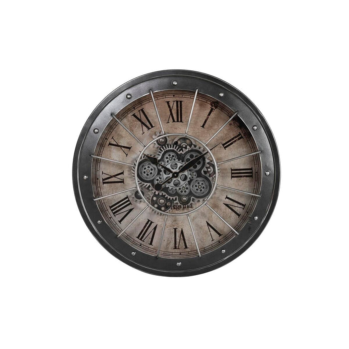 Wall Clock DKD Home Decor Gears Black Copper Iron 80 x 8 x 80 cm