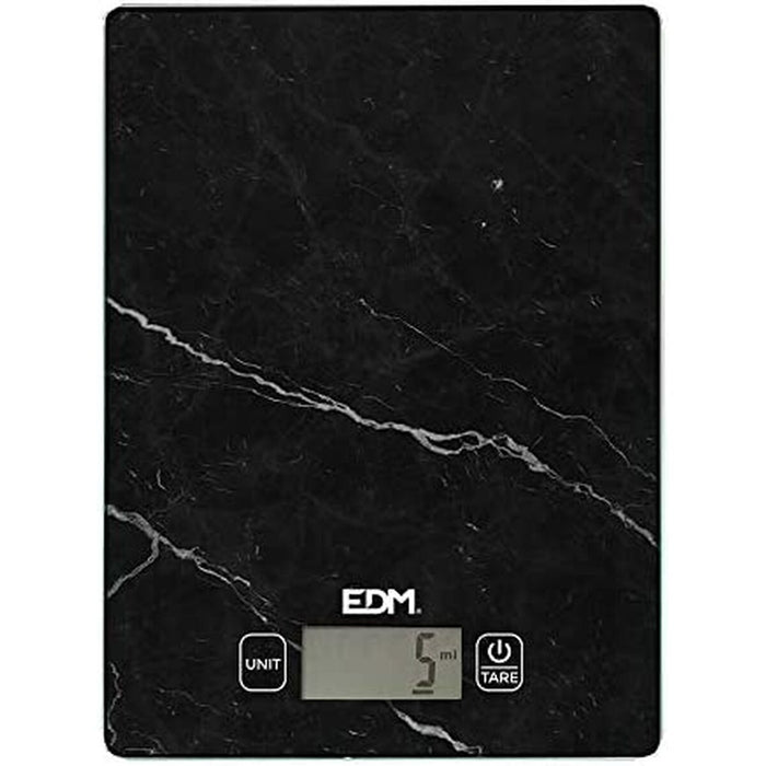 keukenweegschaal EDM 07528 Zwart 5 kg