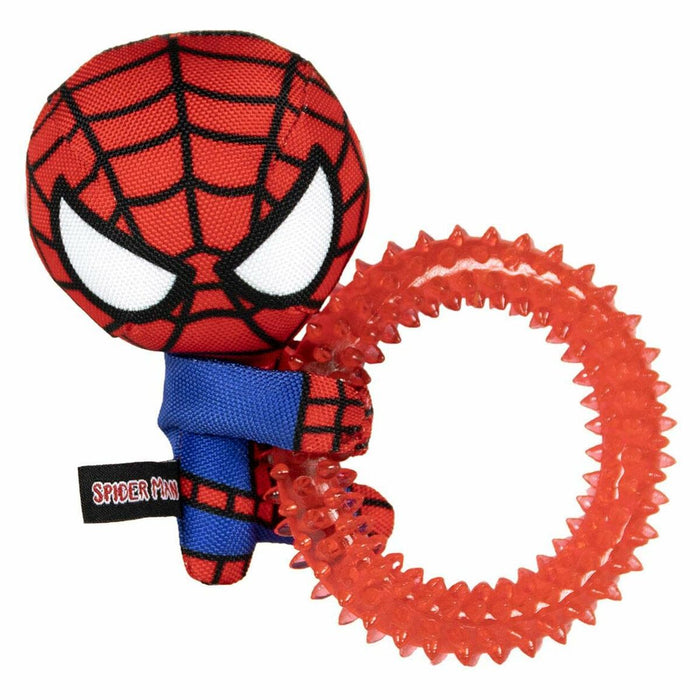 Hondenspeelgoed Spider-Man   Rood 7,0 x 12,5 x 18,5 cm (4 Stuks)