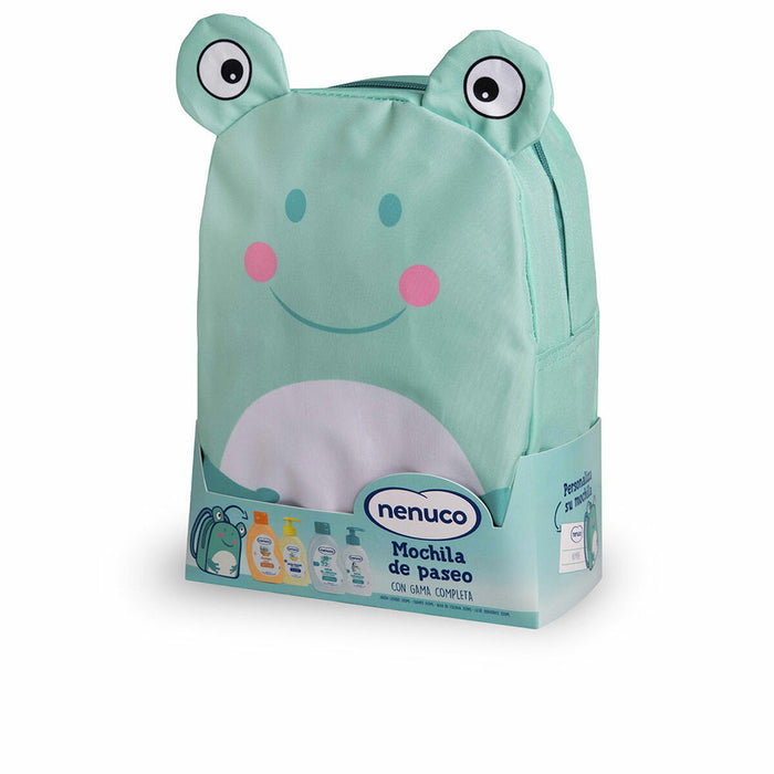 Badkamerset voor Baby's Nenuco Mochila Ranita Lote Kikker 4 Onderdelen