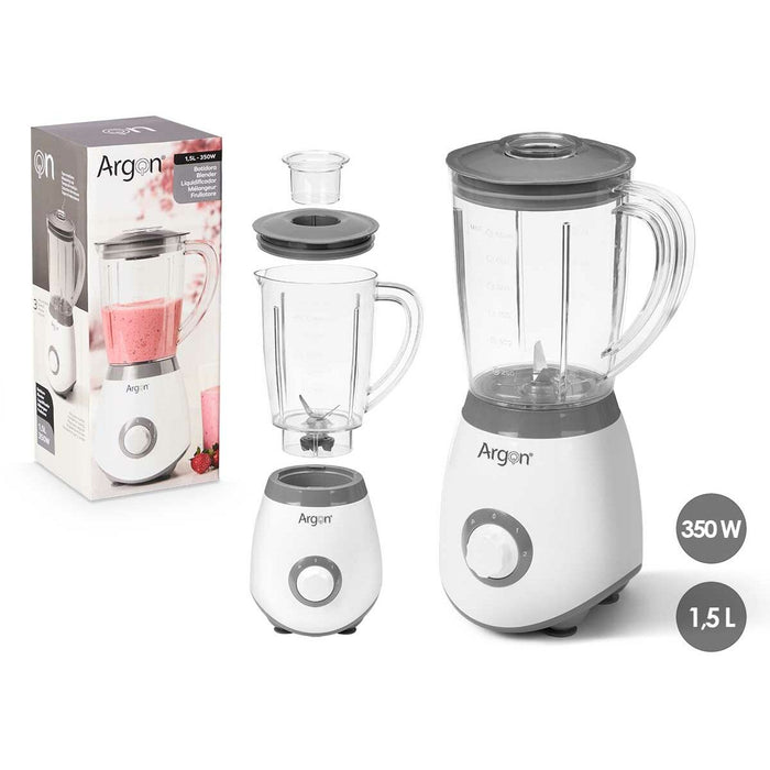 Mixer Argon JE-802A JE-802A Wit Grijs 350 W 1,5 L