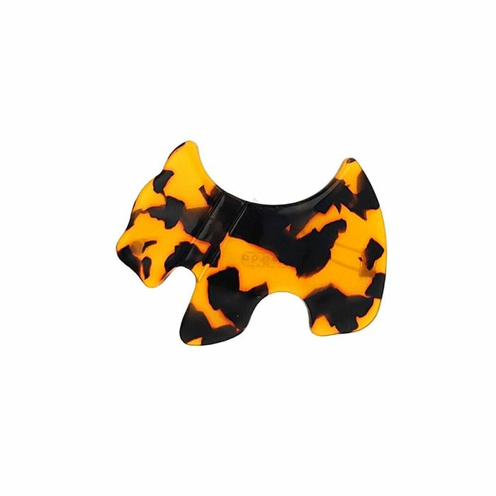 Haarclip Araban Hond Bruin