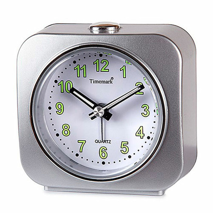 Radioklok Timemark Zilverkleurig 9 x 9 x 4 cm Plastic