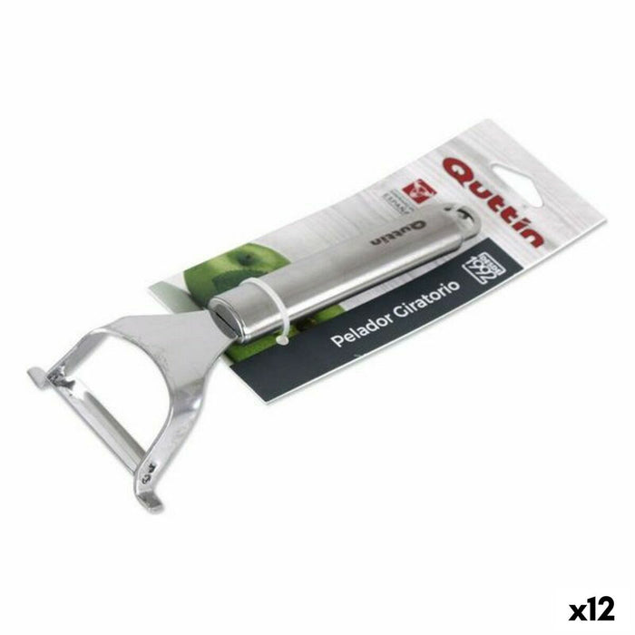 Roterende schiller Quttin (17 x 7 cm) Roestvrij staal 17 x 7 x 2 cm (12 Stuks)