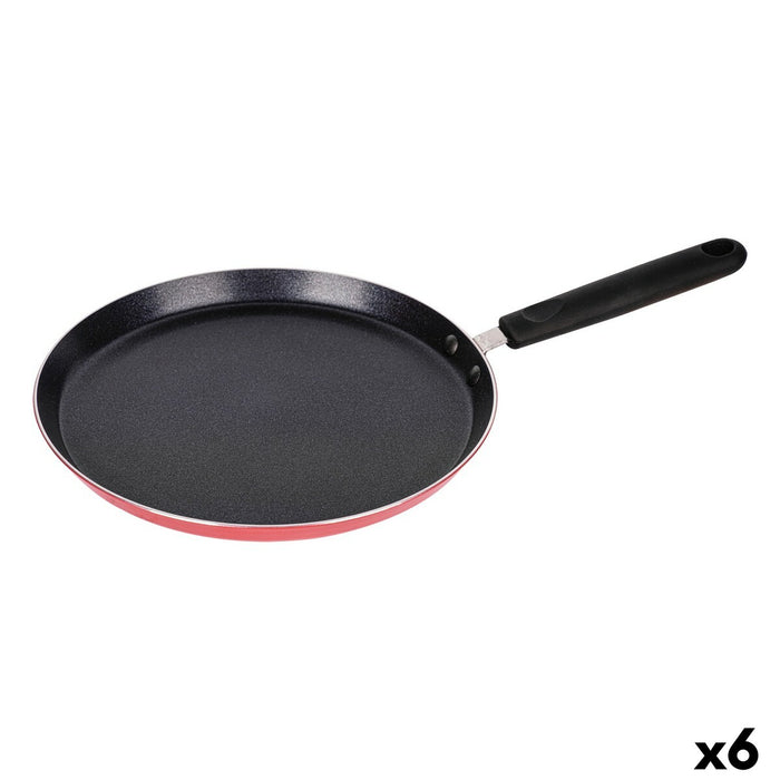 Crêpekoekenpan Quttin Infinity Rood 25,5 x 42,5 cm (6 Stuks)