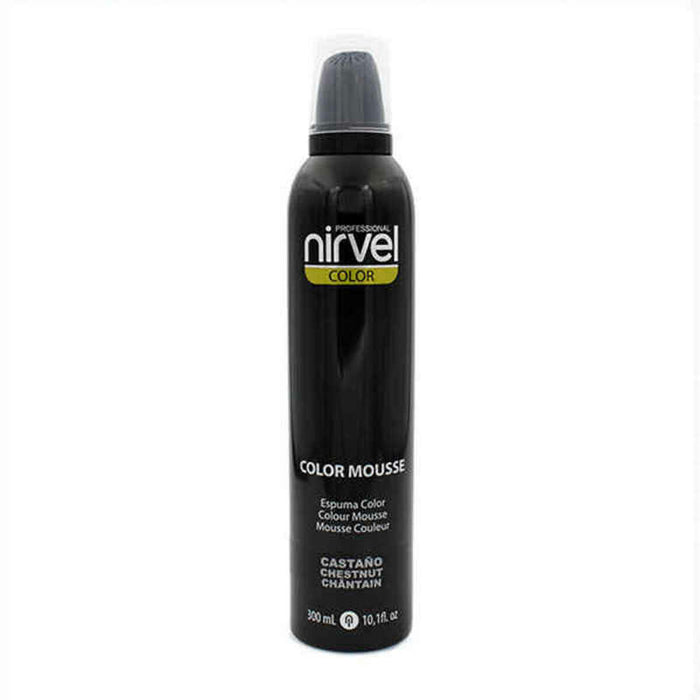 Semi-permanente kleurstof Nirvel Color Mousse Bruin (300 ml)