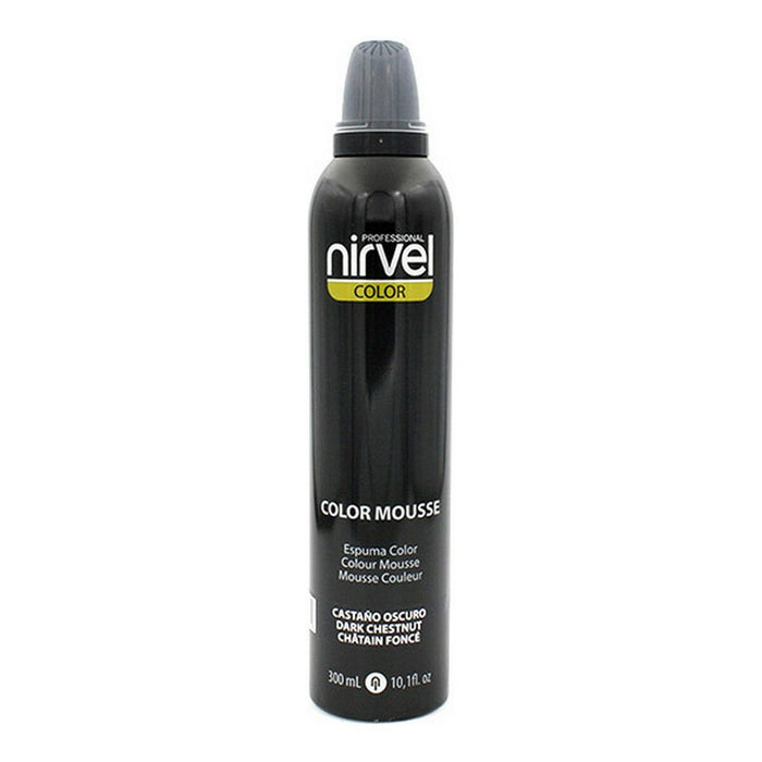 Volumegevend Foam Color Mousse Nirvel Color Mousse Donkerbruin (300 ml)