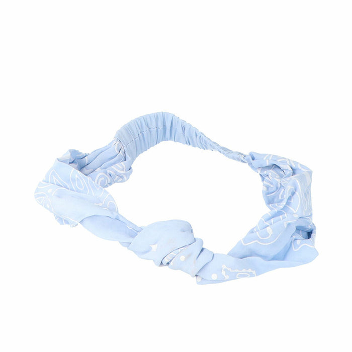 Elastische haarband Inca   Blauw Naakt