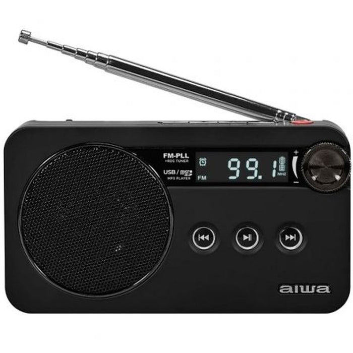 Radio met cd- en mp3-speler Aiwa RS-77PLLBK