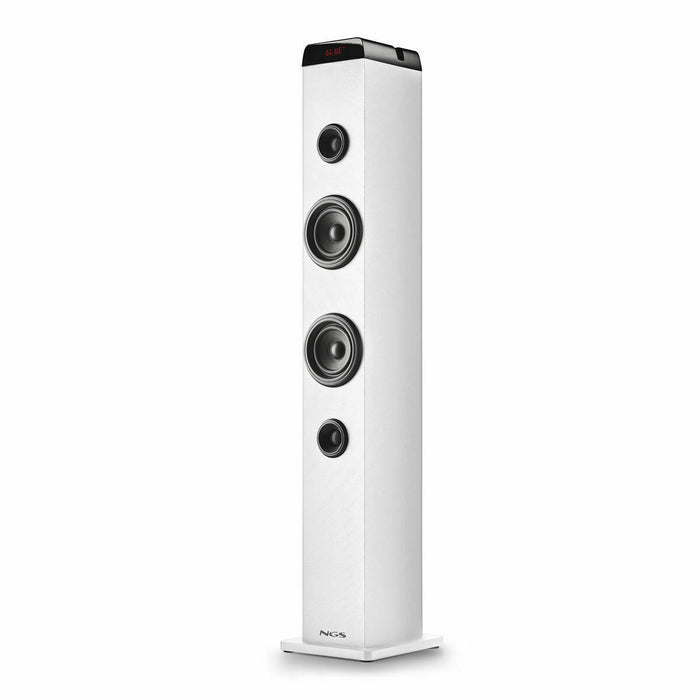 Dankzij de draagbare Bluetooth®-luidsprekers NGS SKYCHARMPROWHITE Wit