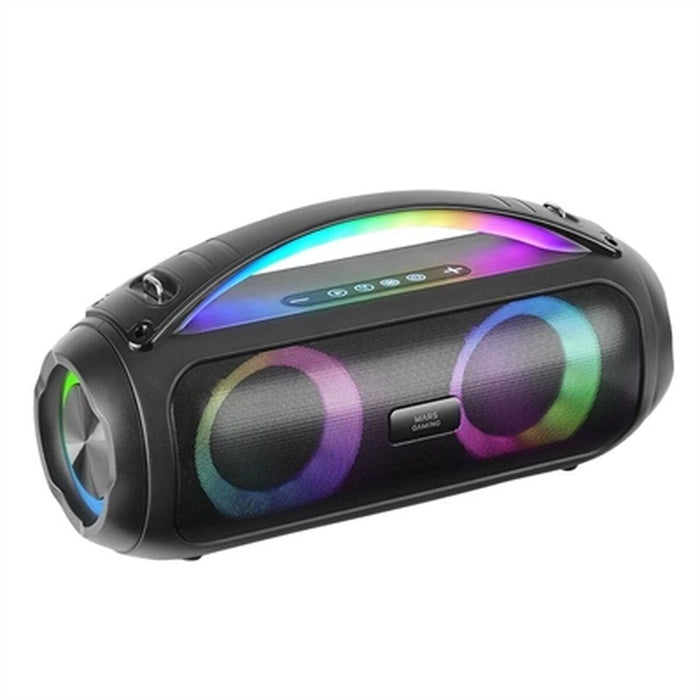 Dankzij de draagbare Bluetooth®-luidsprekers Mars Gaming MS-PULSE BT 5.3 Zwart 4 W 50 W
