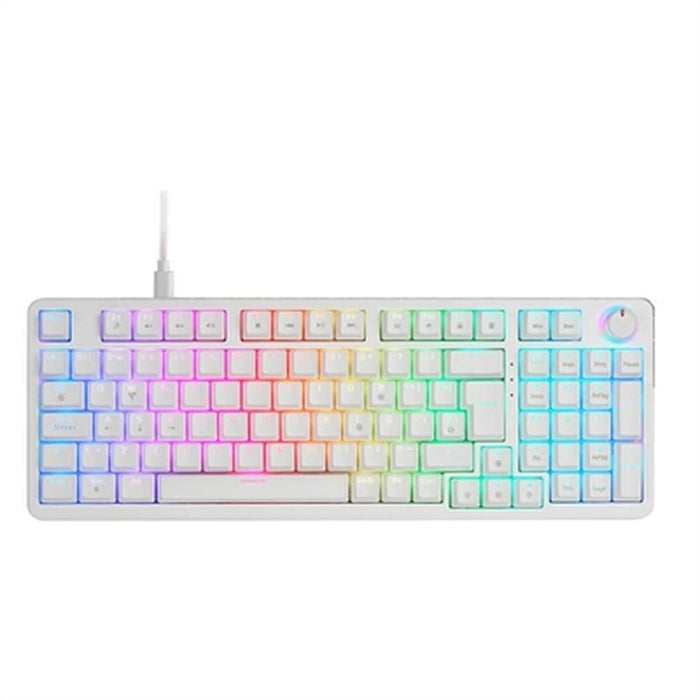 Gaming Keyboard Mars Gaming MKPROWYES Wit Qwerty Spaans