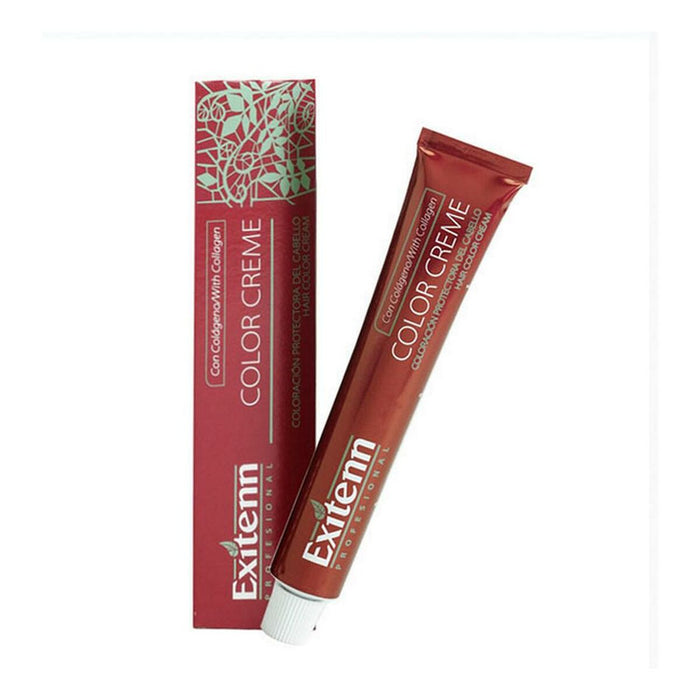 Permanente Kleur Color Creme Exitenn Nº 407 Medium Brown Cocoa (60 ml)