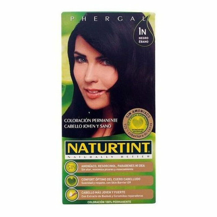 Haarkleur Zonder Ammoniak Naturtint Naturtint Naturtint N Ebbenhout Zwart 170 ml