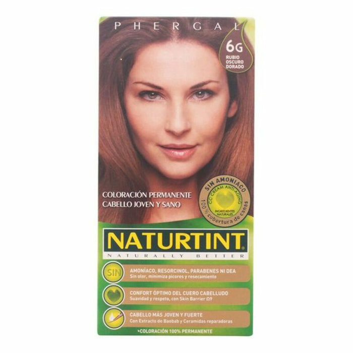 Haarkleur Zonder Ammoniak N6G Naturtint Naturtint G (5 pcs) 170 ml