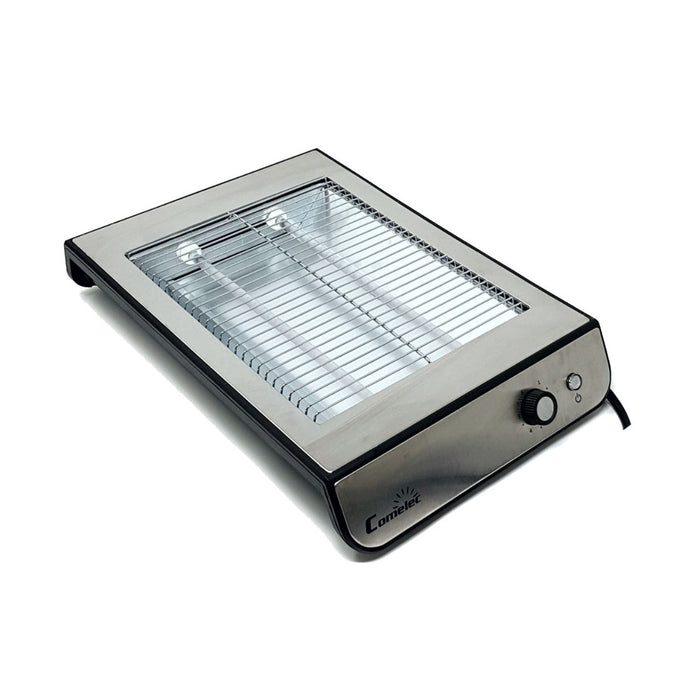 Broodrooster COMELEC D230580 600 W Roestvrij staal Zwart 600 W