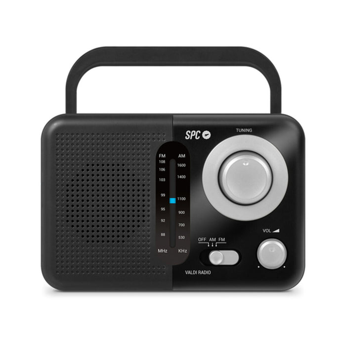 Radio SPC SPC Valdi Zwart