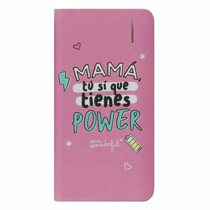 Power Bank Mr. Wonderful MRPWB031 4000 mAh Roze
