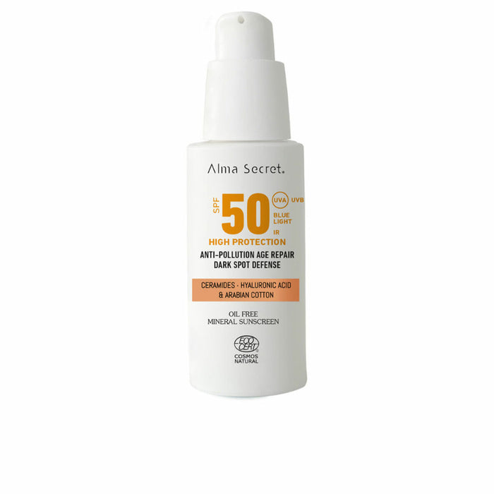 Zonnebrandcrème Alma Secret FACIAL ALMA SECRET Spf 50 50 ml