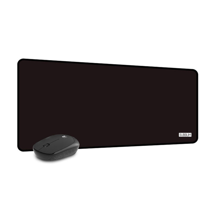 Gaming Muis en Mat Subblim Harm XL Zwart