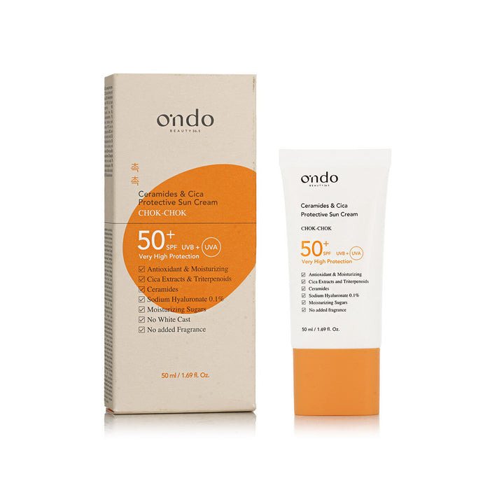 Gezichtszonnecrème Ondo Beauty 36.5 CHOK-CHOK Spf 50+ 50 ml