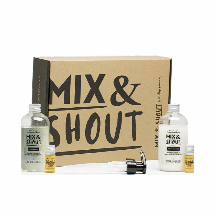 Shampoo Mix & Shout Rutina Reparador Lote Herstellende Intense Kuur 4 Onderdelen