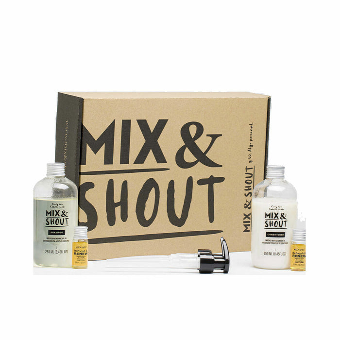 Shampoo Mix & Shout Rutina Rizado Reparador Lote 4 Onderdelen Krullend haar