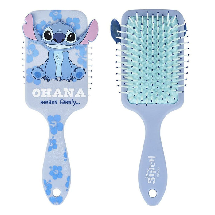 Ontwar Haarborstel Stitch Paars Plastic