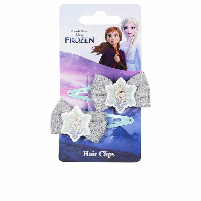 Haarspeldjes Inca Clips Lazo Disney 2 Stuks Blauw Zilverkleurig Lasso (2 Stuks)