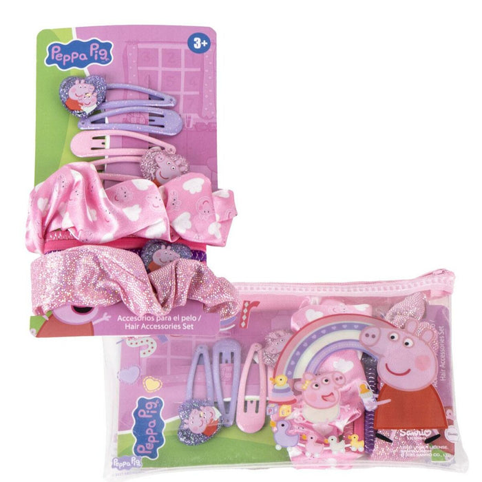 Haaraccessoires Peppa Pig Roze 10 Onderdelen