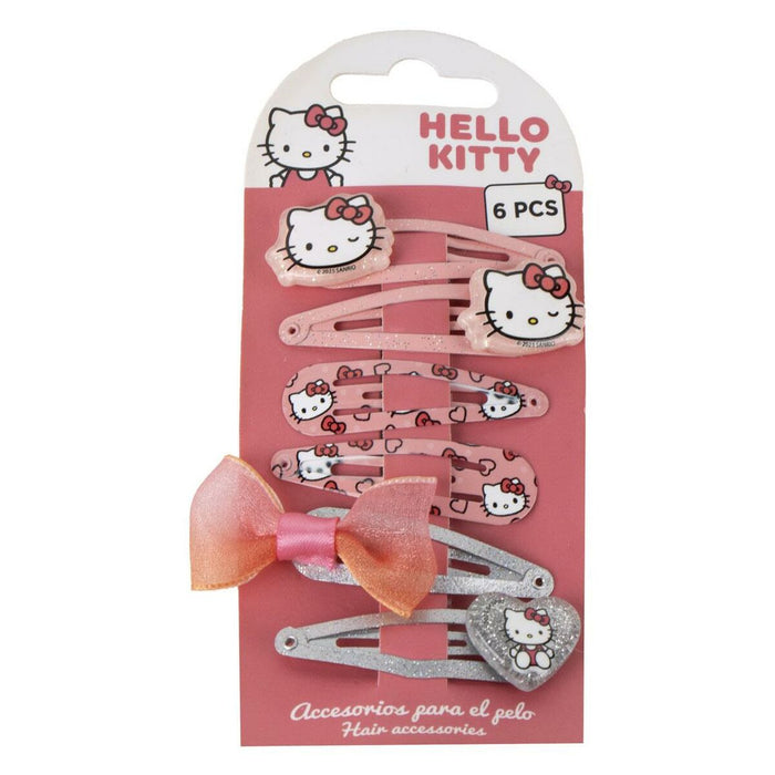 Haarspeldjes Hello Kitty Roze