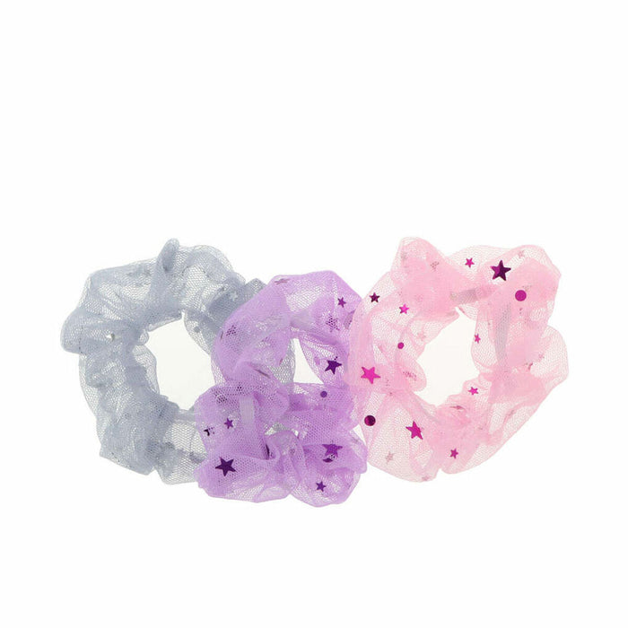 Haarelastiekjes Inca   Sterren Multicolour (3 Onderdelen)