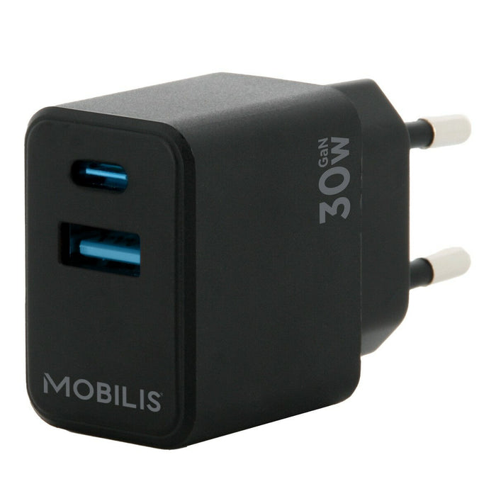 Draagbare oplader Mobilis 001362 Zwart 30 W