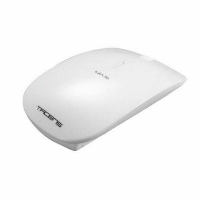 Keyboard and Wireless Mouse Tacens Levis Combo V2 White Spanish Qwerty