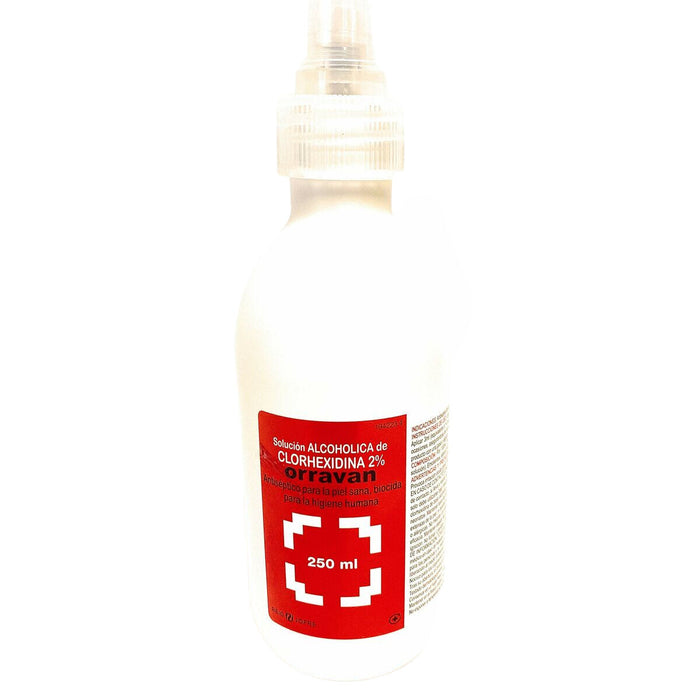 Ontsmettingsmiddel Orravan Clorhexidina 2% 250 ml