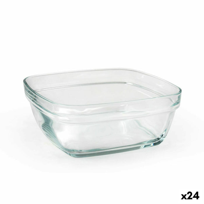 Saladekom Duralex Lys Stapelbaar 1,15 L 17 x 17 x 7 cm (24 Stuks)