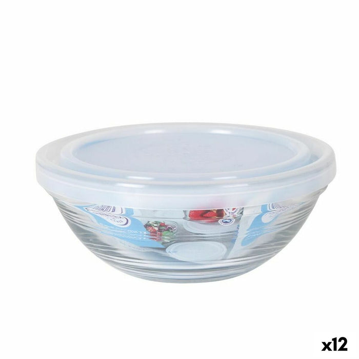Ronde Lunchtrommel met Deksel Duralex FreshBox 310 ml (12 Stuks)
