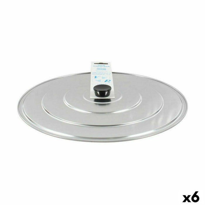 Deksel Braadpan VR Aluminium 40 x 40 x 3 cm (6 Stuks)