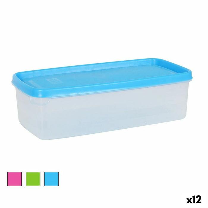 Lunchbox Rechthoekig 23,5 x 11,5 x 7 cm (12 Stuks)
