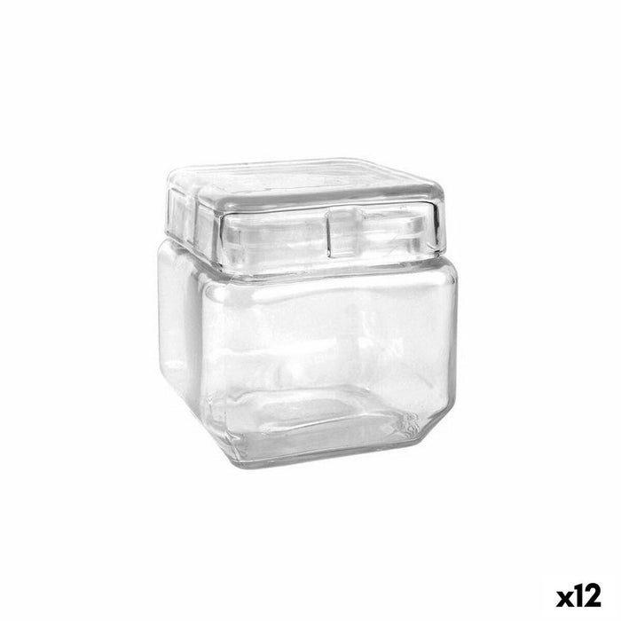 Blik La Mediterránea Vierkant 800 ml 0,8 L (12 Stuks)