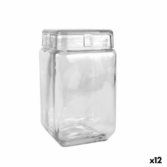 Blik La Mediterránea Vierkant 1,6 L (12 Stuks)