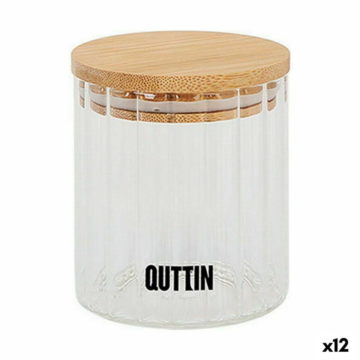 Blik Quttin Borosilicaatglas 500 ml (12 Stuks)