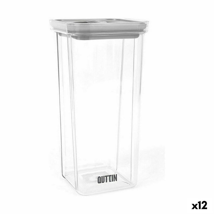 Blik Quttin Hermetisch PET 1,5 L (12 Stuks)