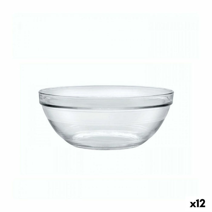 Saladekom Duralex Lys Transparant Ø 23 cm 2,4 L (12 Stuks)