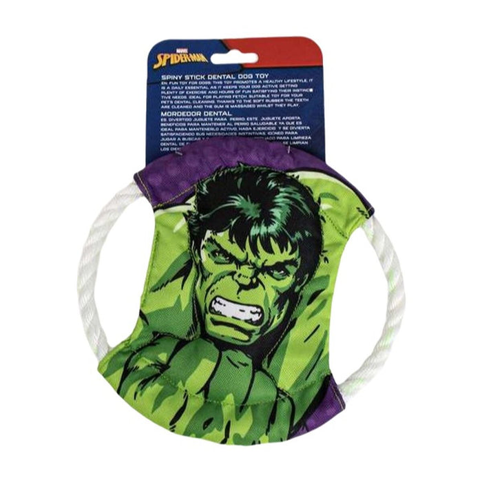 Hondenspeelgoed Marvel Groen 22,0 x 22,0 x 6,0 cm
