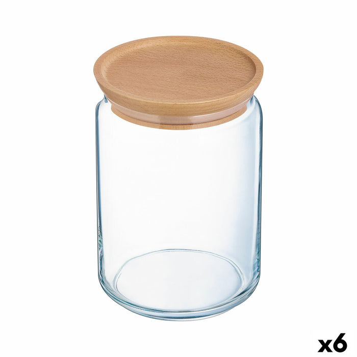 Blik Luminarc Pav Transparant Glas (1 L) (6 Stuks)