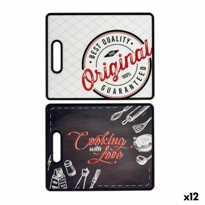 Snijplank Kinvara 87397 87397 Afgedrukt Keuken 30,5 x 1 x 38 cm (12 Stuks)