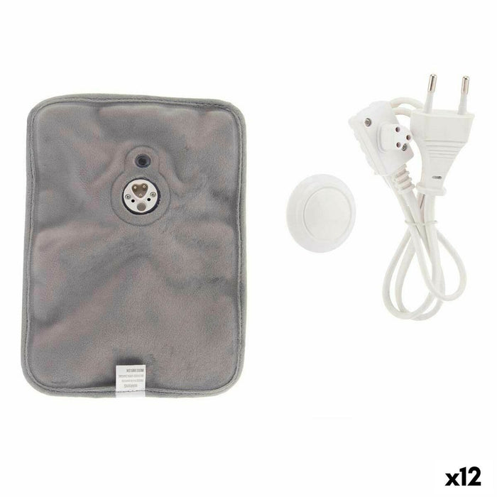 Elektrische Kruik Gift Decor NY-250-G NY-250-G Grijs Plastic 380 W Fluweel Handen (12 Stuks)