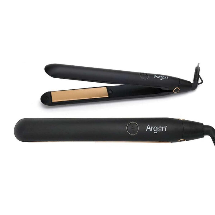 Hair Straightener Argon Black Golden 35 W