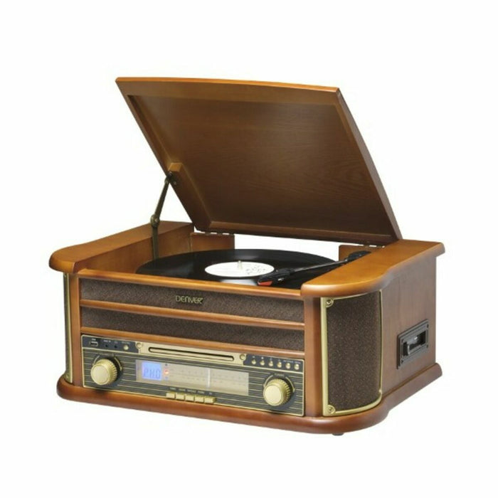 Platenspeler Denver Electronics MCR-50MK3 USB 5W Hout